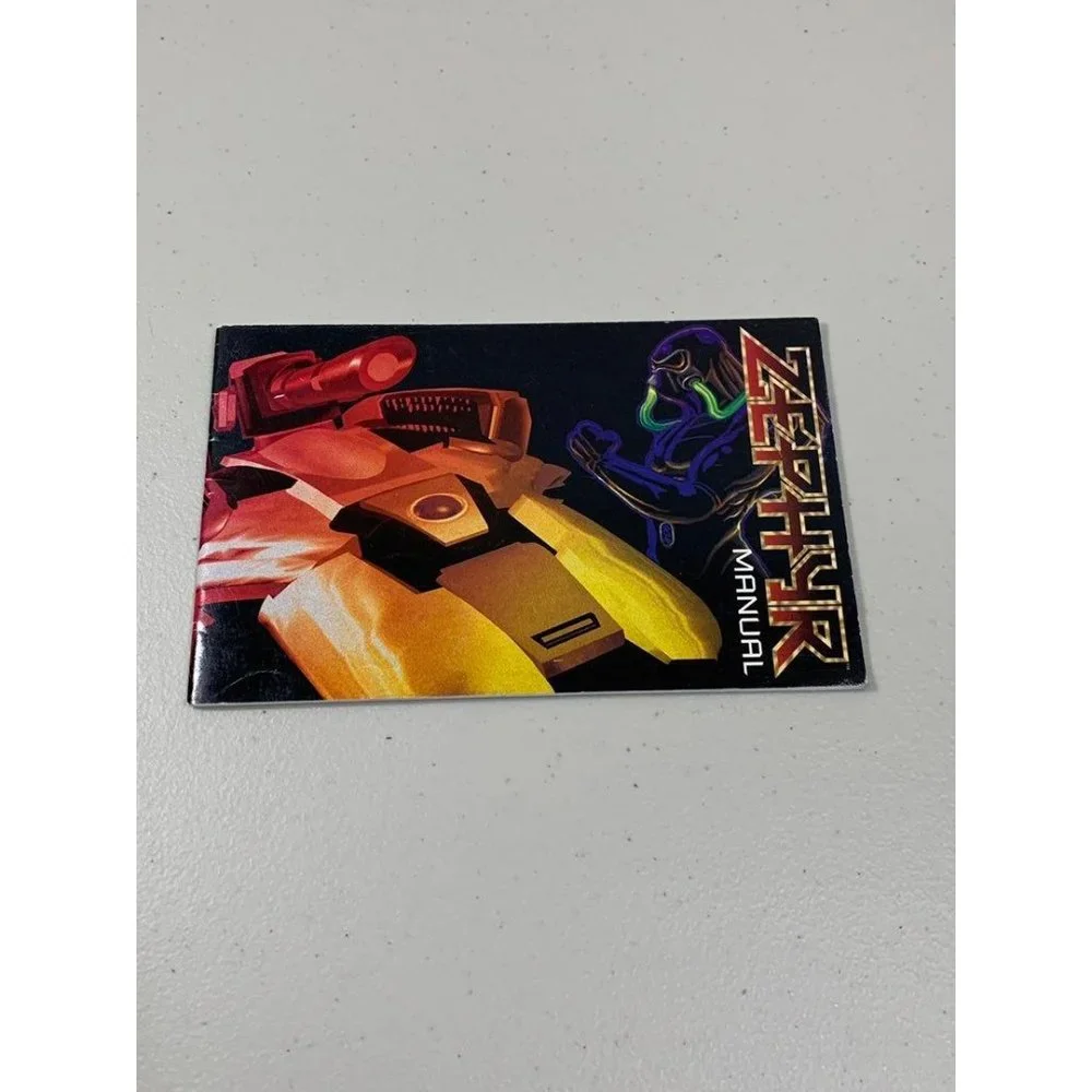 Classic Vintage Zephyr PC Racing Game Manuals Only Original